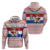 Netherlands Christmas Hoodie with Sinterklaas Horse Dutch Flag and Festive Knit Pattern - Wonder Print Shop