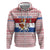 Netherlands Christmas Hoodie with Sinterklaas Horse Dutch Flag and Festive Knit Pattern - Wonder Print Shop