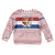 Netherlands Christmas Kid Ugly Christmas Sweater with Sinterklaas Horse Dutch Flag and Festive Knit Pattern - Wonder Print Shop