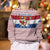 Netherlands Christmas Kid Ugly Christmas Sweater with Sinterklaas Horse Dutch Flag and Festive Knit Pattern - Wonder Print Shop