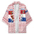 Netherlands Christmas Kimono with Sinterklaas Horse Dutch Flag and Festive Knit Pattern - Wonder Print Shop