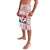 Netherlands Christmas Lavalava with Sinterklaas Horse Dutch Flag and Festive Knit Pattern - Wonder Print Shop