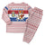 Netherlands Christmas Pajama Set with Sinterklaas Horse Dutch Flag and Festive Knit Pattern - Wonder Print Shop