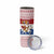 Netherlands Christmas Skinny Tumbler with Sinterklaas Horse Dutch Flag and Festive Knit Pattern - Wonder Print Shop