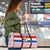 Netherlands Christmas Travel Bag with Sinterklaas Horse Dutch Flag and Festive Knit Pattern - Wonder Print Shop