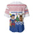 Netherlands Christmas Baseball Jersey with Christmas Tree Windmill Piet Character and Tulip Pattern - Wonder Print Shop