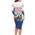 Netherlands Christmas Family Matching Long Sleeve Bodycon Dress and Hawaiian Shirt with Christmas Tree Windmill Piet Character and Tulip Pattern - Wonder Print Shop