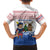 Netherlands Christmas Family Matching Off The Shoulder Long Sleeve Dress and Hawaiian Shirt with Christmas Tree Windmill Piet Character and Tulip Pattern - Wonder Print Shop