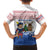 Netherlands Christmas Family Matching Off Shoulder Short Dress and Hawaiian Shirt with Christmas Tree Windmill Piet Character and Tulip Pattern - Wonder Print Shop