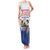 Netherlands Christmas Family Matching Tank Maxi Dress and Hawaiian Shirt with Christmas Tree Windmill Piet Character and Tulip Pattern - Wonder Print Shop