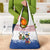 Netherlands Christmas Grocery Bag with Christmas Tree Windmill Piet Character and Tulip Pattern - Wonder Print Shop