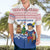 Netherlands Christmas Hawaiian Shirt with Christmas Tree Windmill Piet Character and Tulip Pattern - Wonder Print Shop