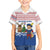 Netherlands Christmas Kid Hawaiian Shirt with Christmas Tree Windmill Piet Character and Tulip Pattern - Wonder Print Shop