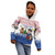 Netherlands Christmas Kid Hoodie with Christmas Tree Windmill Piet Character and Tulip Pattern - Wonder Print Shop