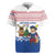 Netherlands Christmas Rugby Jersey with Christmas Tree Windmill Piet Character and Tulip Pattern - Wonder Print Shop