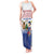 Netherlands Christmas Tank Maxi Dress with Christmas Tree Windmill Piet Character and Tulip Pattern - Wonder Print Shop
