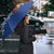 Netherlands Christmas Umbrella with Christmas Tree Windmill Piet Character and Tulip Pattern - Wonder Print Shop