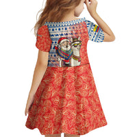 Ecuador Christmas Family Matching Off Shoulder Maxi Dress and Hawaiian Shirt with Santa Riding Llama Traditional Patterns and Rose Design - Wonder Print Shop