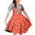 Ecuador Christmas Family Matching Off Shoulder Short Dress and Hawaiian Shirt with Santa Riding Llama Traditional Patterns and Rose Design - Wonder Print Shop