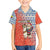 Ecuador Christmas Family Matching Tank Maxi Dress and Hawaiian Shirt with Santa Riding Llama Traditional Patterns and Rose Design - Wonder Print Shop