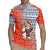 Ecuador Christmas Rugby Jersey with Santa Riding Llama Traditional Patterns and Rose Design - Wonder Print Shop