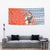Ecuador Christmas Tapestry with Santa Riding Llama Traditional Patterns and Rose Design - Wonder Print Shop