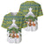 Ecuador Christmas Baseball Jersey with Ceibo Tree Llama Toucan and Traditional Yellow Blue Pattern Design - Wonder Print Shop