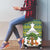 Ecuador Christmas Luggage Cover with Ceibo Tree Llama Toucan and Traditional Yellow Blue Pattern Design - Wonder Print Shop