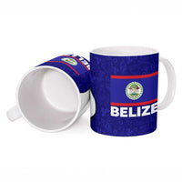 Belize Christmas Ceramic Mug with Santa Dolphins Coral Reef and Ocean Holiday Theme - Wonder Print Shop