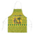 Saint Vincent and the Grenadines Christmas Apron with Gingerbread Boy Palm Tree and Traditional Pattern - Wonder Print Shop