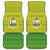 Saint Vincent and the Grenadines Christmas Car Mats with Gingerbread Boy Palm Tree and Traditional Pattern - Wonder Print Shop