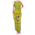 Saint Vincent and the Grenadines Christmas Family Matching Tank Maxi Dress and Hawaiian Shirt with Gingerbread Boy Palm Tree and Traditional Pattern - Wonder Print Shop