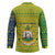 Saint Vincent and the Grenadines Christmas Hockey Jersey with Gingerbread Boy Palm Tree and Traditional Pattern - Wonder Print Shop