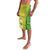 Saint Vincent and the Grenadines Christmas Lavalava with Gingerbread Boy Palm Tree and Traditional Pattern - Wonder Print Shop