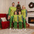 Saint Vincent and the Grenadines Christmas Pajama Set with Gingerbread Boy Palm Tree and Traditional Pattern - Wonder Print Shop