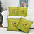 Saint Vincent and the Grenadines Christmas Pillow Cover with Gingerbread Boy Palm Tree and Traditional Pattern - Wonder Print Shop