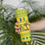 Saint Vincent and the Grenadines Christmas Skinny Tumbler with Gingerbread Boy Palm Tree and Traditional Pattern - Wonder Print Shop