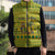 Saint Vincent and the Grenadines Christmas Sleeveless Puffer Jacket with Gingerbread Boy Palm Tree and Traditional Pattern - Wonder Print Shop