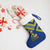 Saint Vincent and the Grenadines Christmas Stocking with Parrot Playing Steelpan and Tropical Pattern Design - Wonder Print Shop