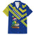 Saint Vincent and the Grenadines Christmas Hawaiian Shirt with Parrot Playing Steelpan and Tropical Pattern Design - Wonder Print Shop
