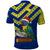 Saint Vincent and the Grenadines Christmas Polo Shirt with Parrot Playing Steelpan and Tropical Pattern Design - Wonder Print Shop