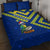 Saint Vincent and the Grenadines Christmas Quilt Bed Set with Parrot Playing Steelpan and Tropical Pattern Design - Wonder Print Shop