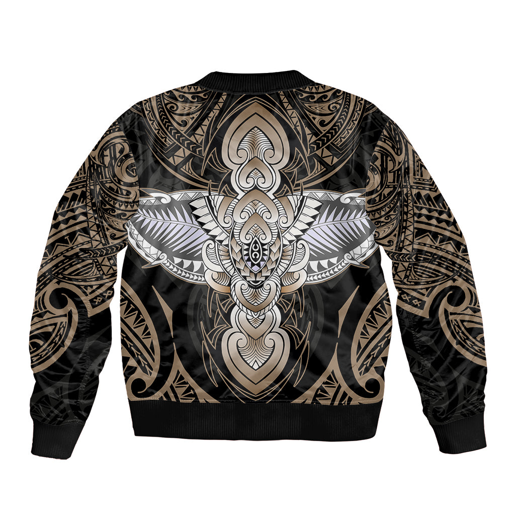 Polynesian Hawaii Tattoo Bomber Jacket - Wonder Print Shop
