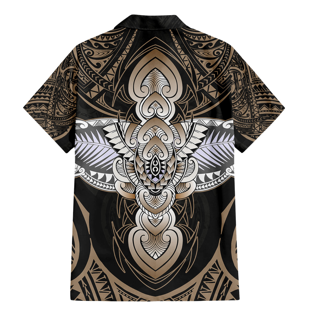 Polynesian Hawaii Tattoo Family Matching Mermaid Dress and Hawaiian Shirt - Wonder Print Shop