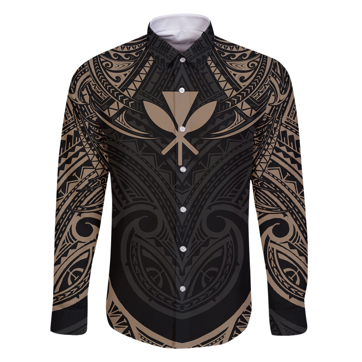 Polynesian Hawaii Tattoo Family Matching Off Shoulder Short Dress and Hawaiian Shirt - Wonder Print Shop