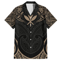 Polynesian Hawaii Tattoo Family Matching Summer Maxi Dress and Hawaiian Shirt - Wonder Print Shop