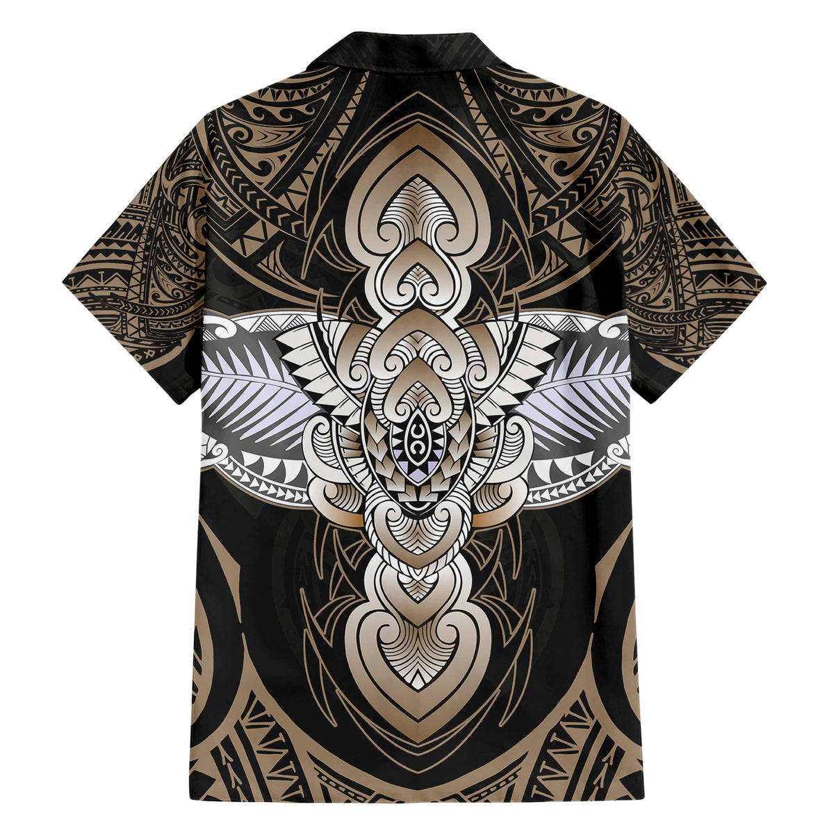Polynesian Hawaii Tattoo Hawaiian Shirt - Wonder Print Shop