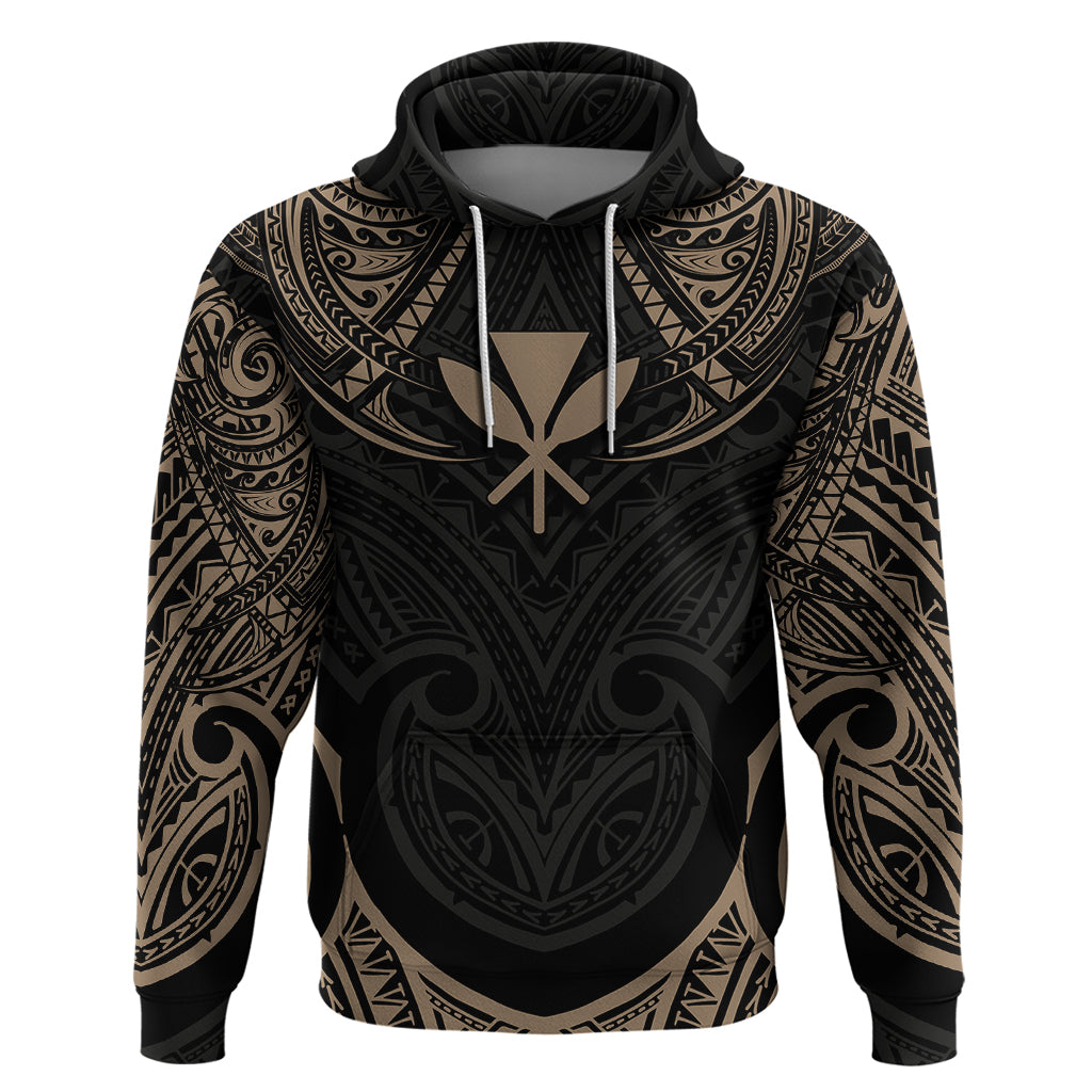 Polynesian Hawaii Tattoo Hoodie - Wonder Print Shop