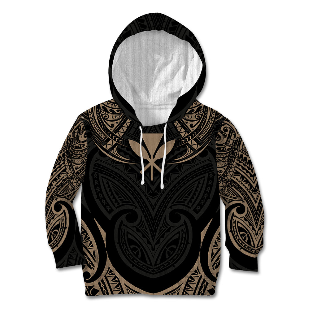 Polynesian Hawaii Tattoo Kid Hoodie - Wonder Print Shop