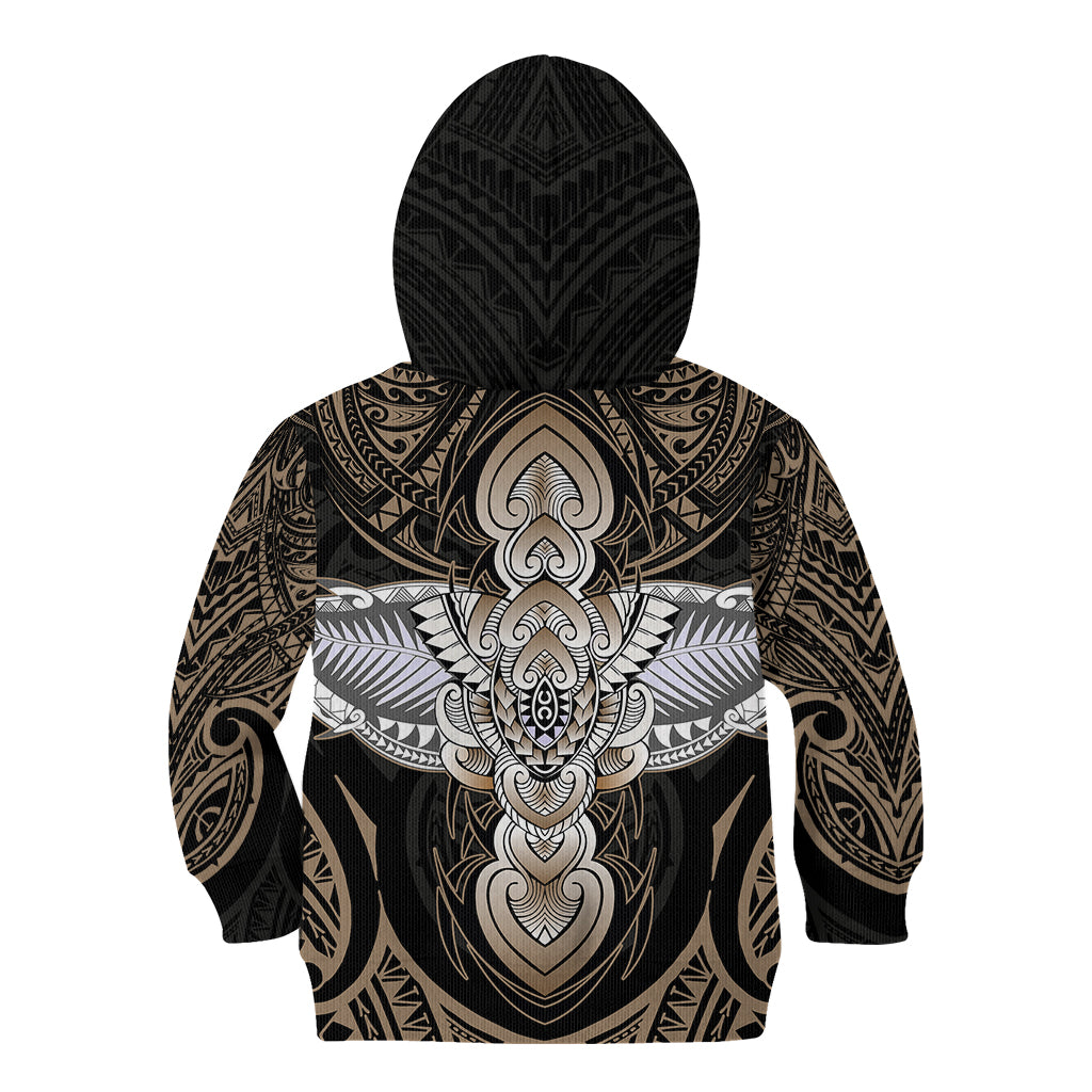 Polynesian Hawaii Tattoo Kid Hoodie - Wonder Print Shop